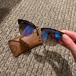 Ray-Ban Clubmaster Classic Sunglasses Tortoise